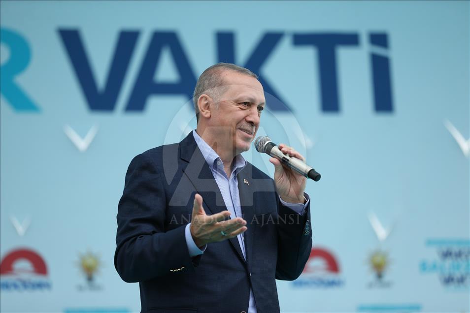 Cumhurbaşkanı ve AK Parti Genel Başkanı Erdoğan, Balıkesir'de