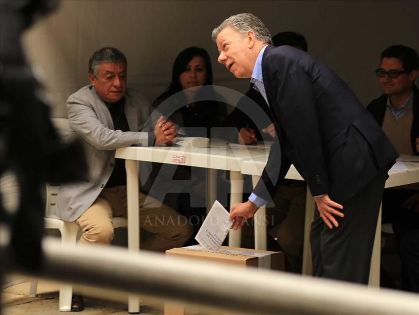 Así votaron los candidatos a la presidencia de Colombia