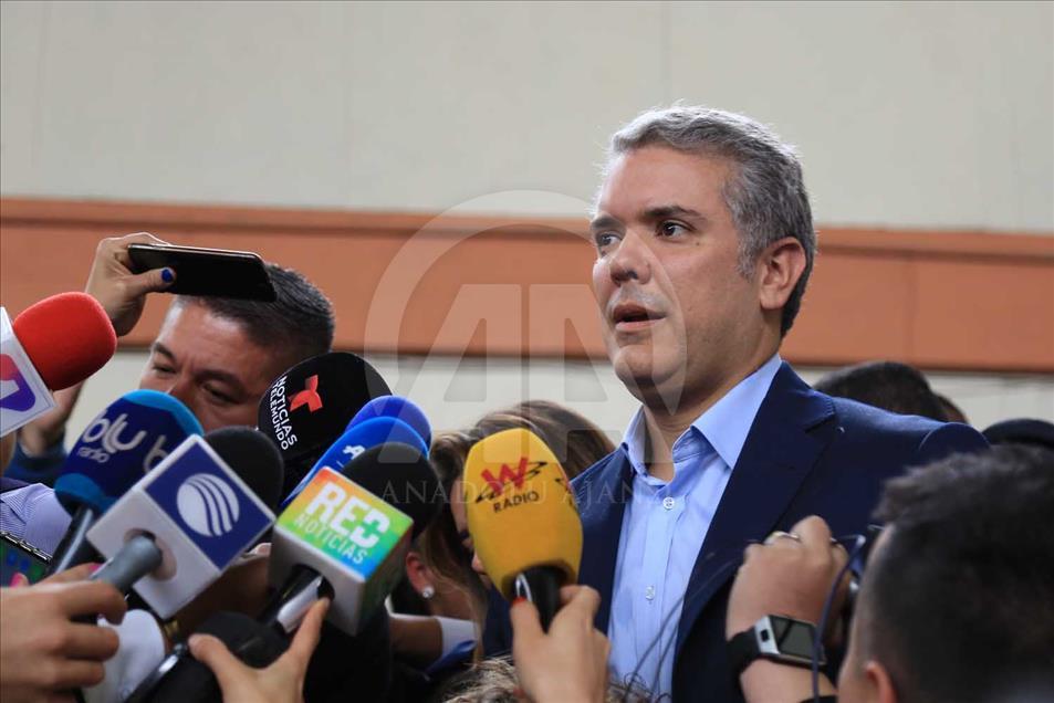 Así votaron los candidatos a la presidencia de Colombia
