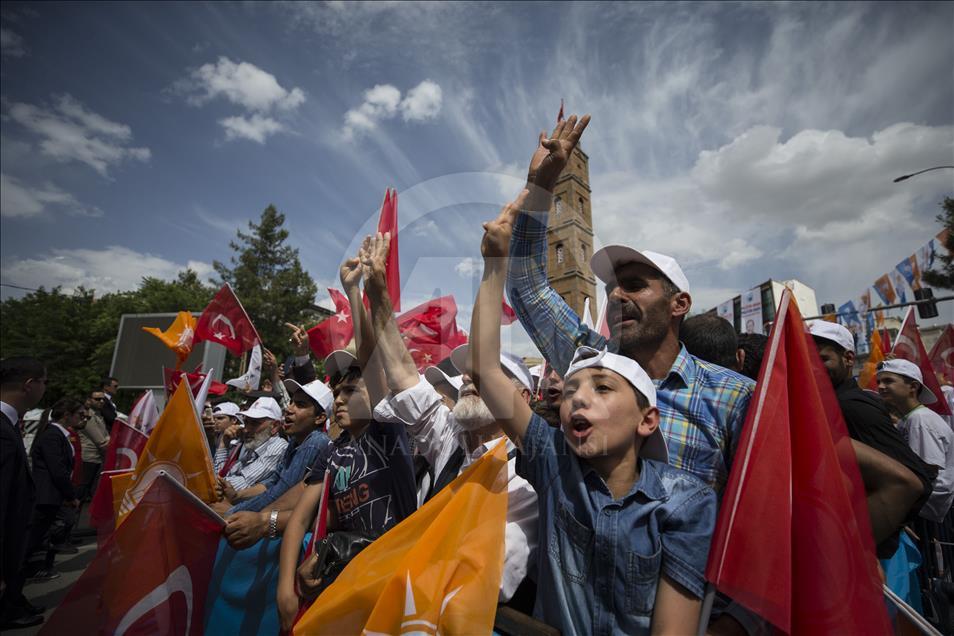 AK Parti'nin Siirt mitingi