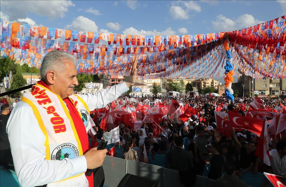 AK Parti'nin Şırnak mitingi