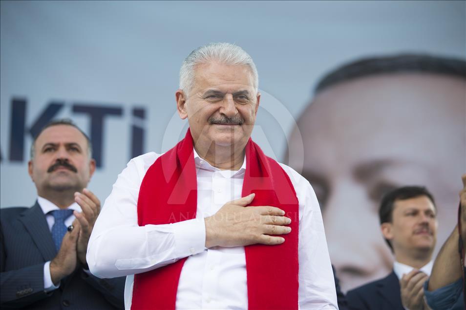 AK Parti'nin Siirt mitingi