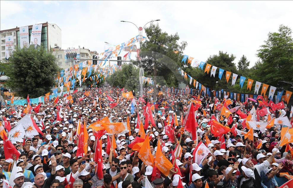 Başbakan ve AK Parti Genel Başkanvekili Yıldırım, Siirt'te