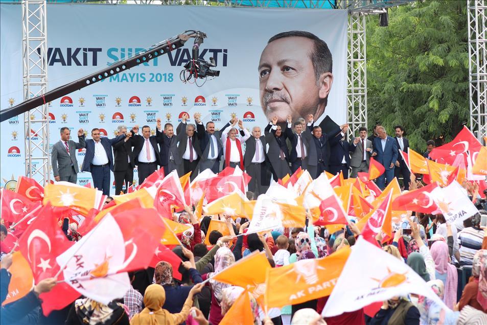 Başbakan ve AK Parti Genel Başkanvekili Yıldırım, Siirt'te