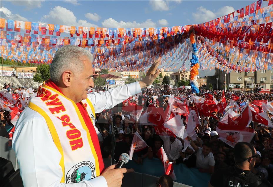 AK Parti'nin Şırnak mitingi