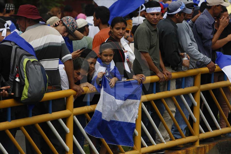 Marcha de las madres en Nicaragua