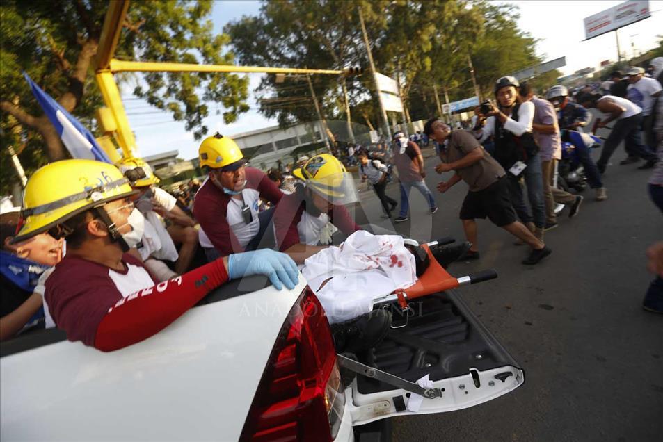Marcha de las madres en Nicaragua