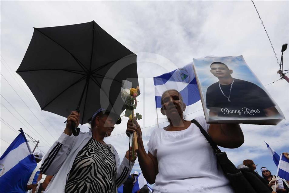 Marcha de las madres en Nicaragua
