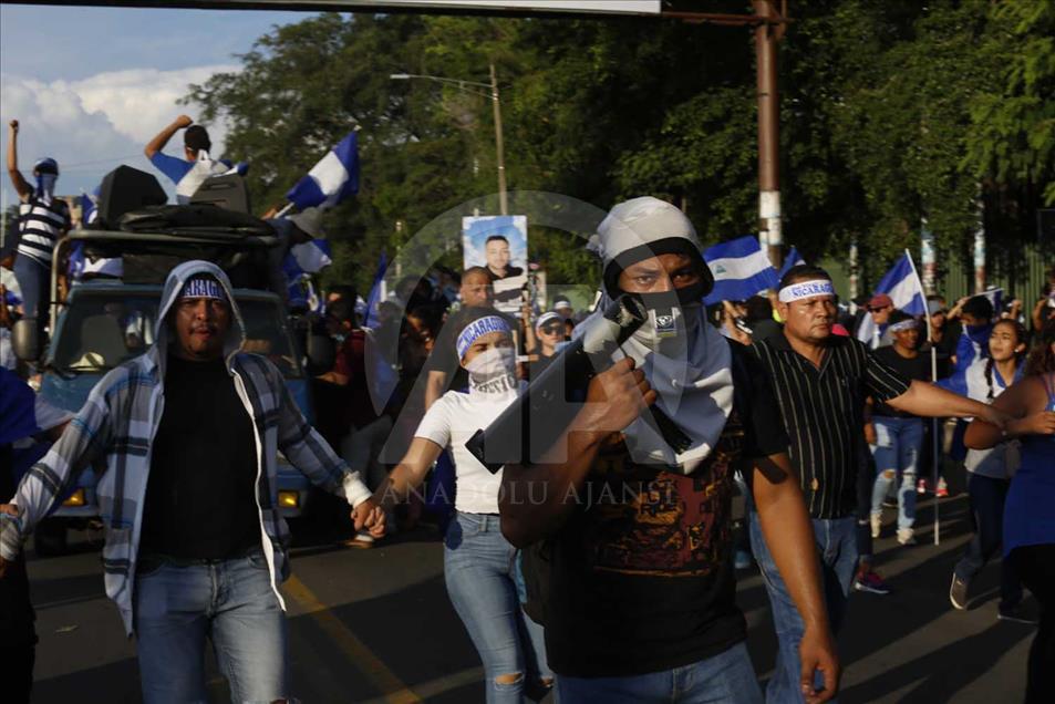 Marcha de las madres en Nicaragua