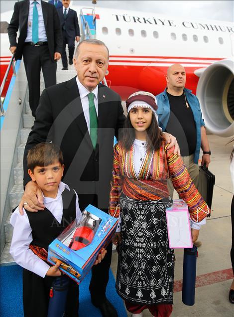 Cumhurbaşkanı Recep Tayyip Erdoğan, Malatya'da