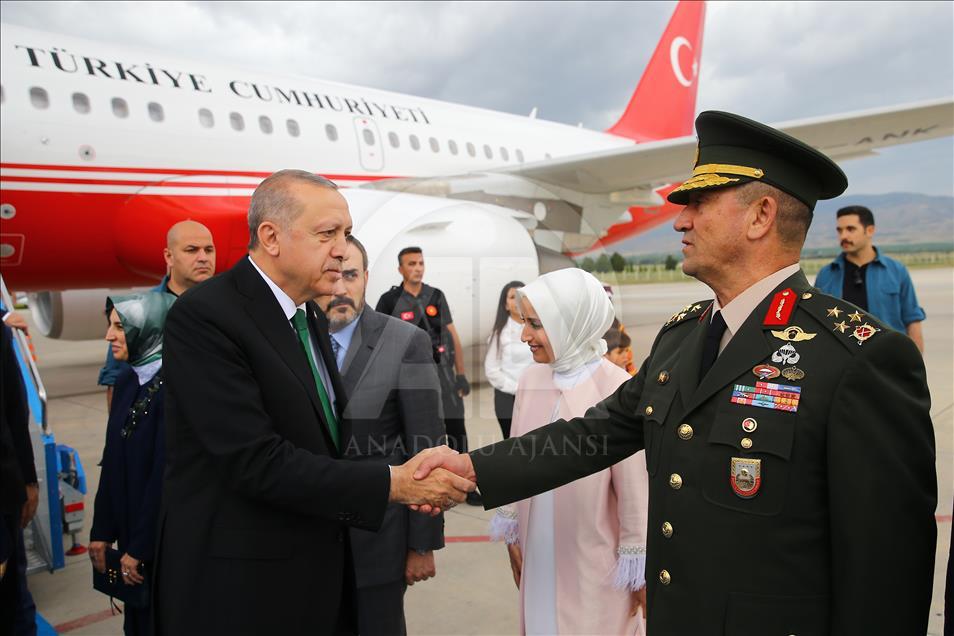 Cumhurbaşkanı Recep Tayyip Erdoğan, Malatya'da