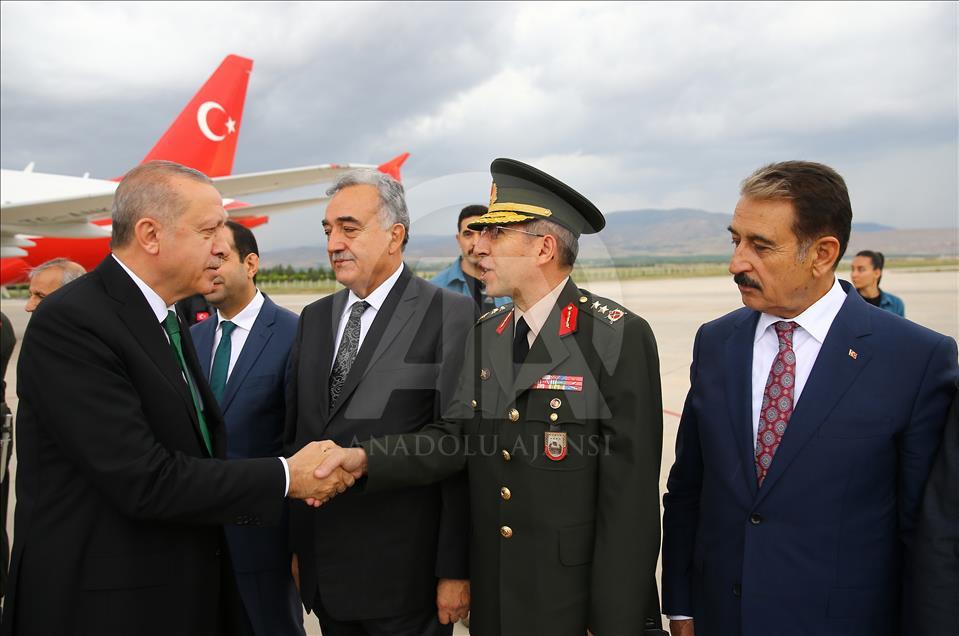 Cumhurbaşkanı Recep Tayyip Erdoğan, Malatya'da