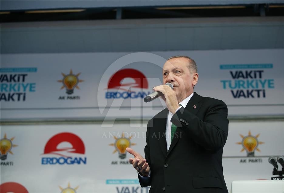 AK Parti'nin Malatya mitingi