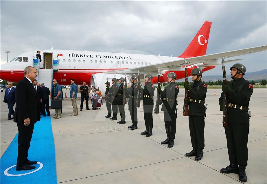 Cumhurbaşkanı Recep Tayyip Erdoğan, Malatya'da