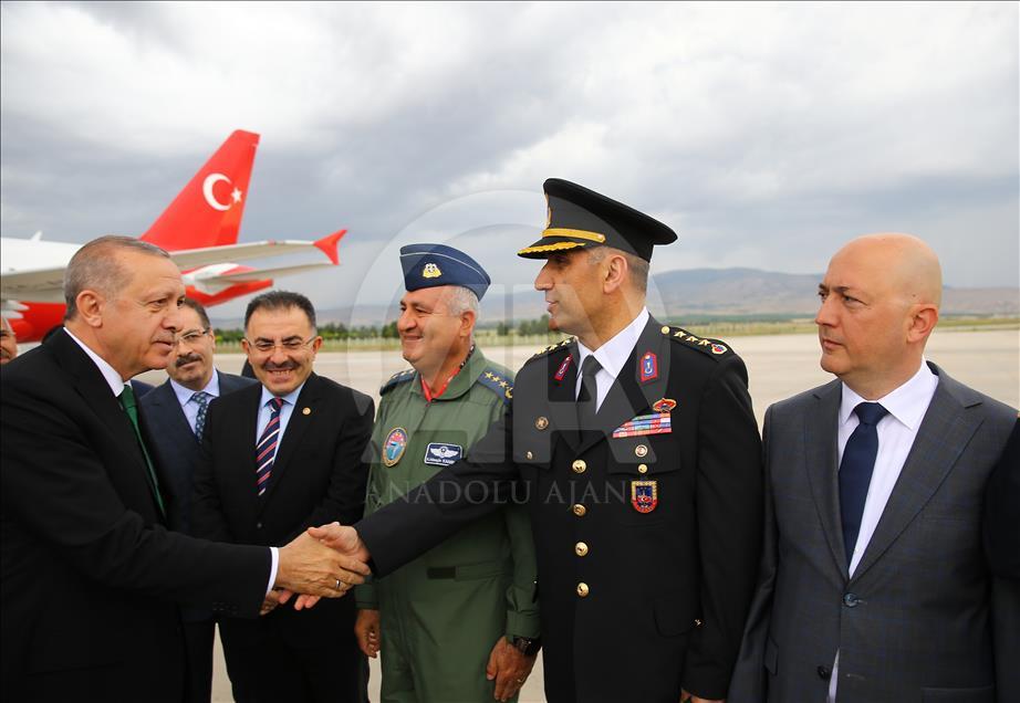 Cumhurbaşkanı Recep Tayyip Erdoğan, Malatya'da