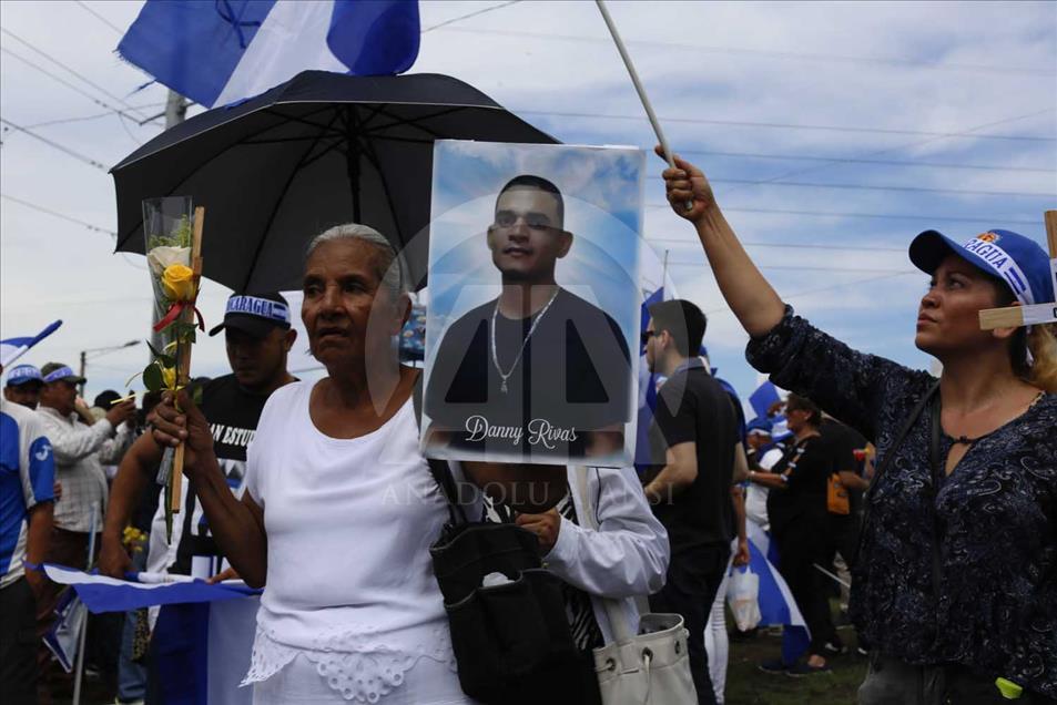 Marcha de las madres en Nicaragua