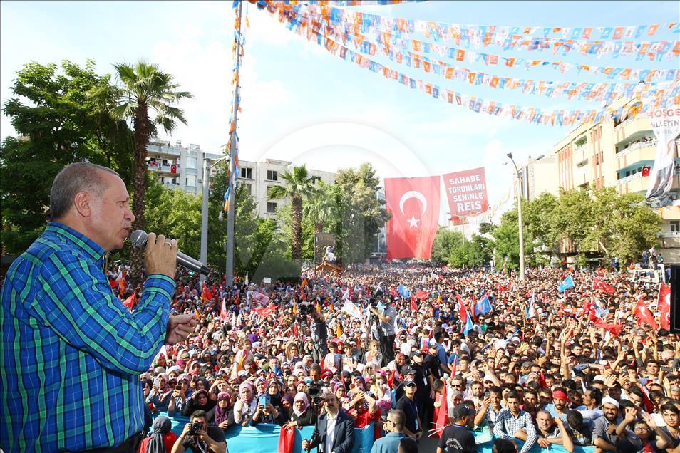 AK Parti'nin Adıyaman mitingi