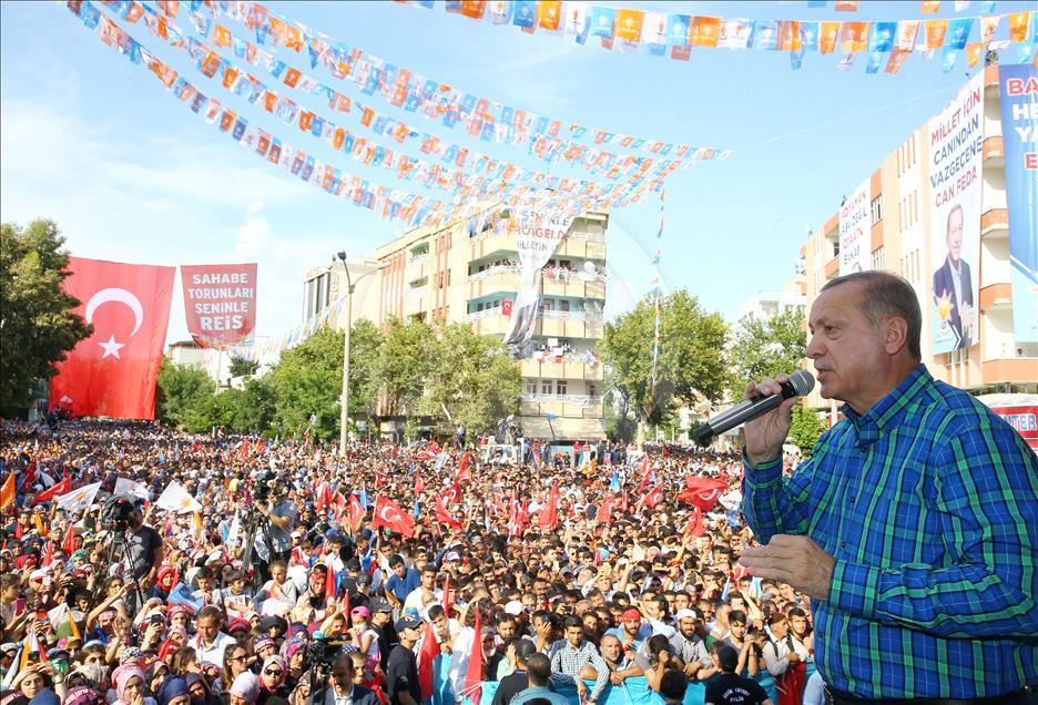AK Parti'nin Adıyaman mitingi