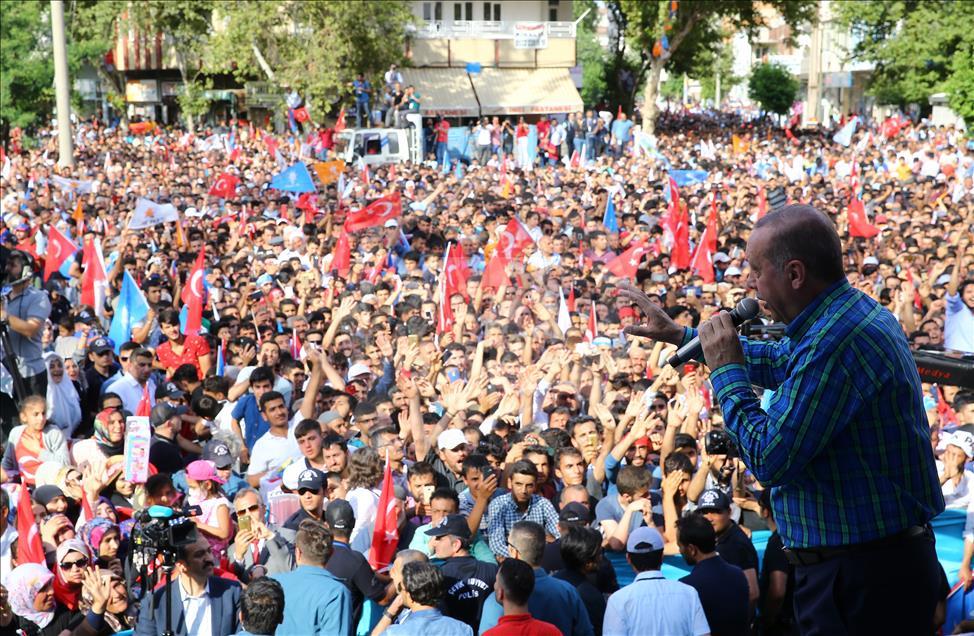 AK Parti'nin Adıyaman mitingi