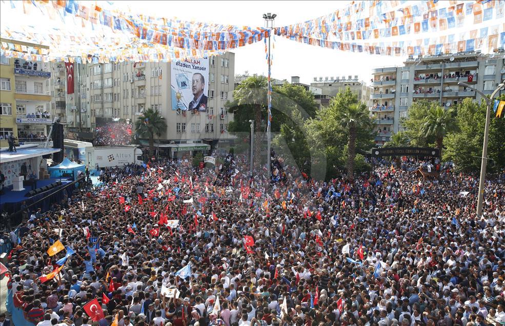 AK Parti'nin Adıyaman mitingi