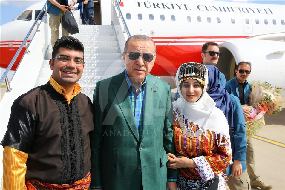 Cumhurbaşkanı ve AK Parti Genel Başkanı Erdoğan Adıyaman'da