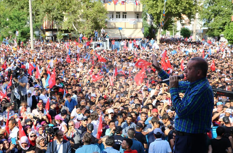 AK Parti'nin Adıyaman mitingi
