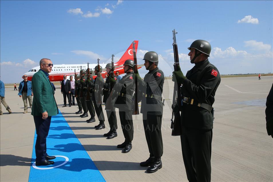 Cumhurbaşkanı ve AK Parti Genel Başkanı Erdoğan Adıyaman'da
