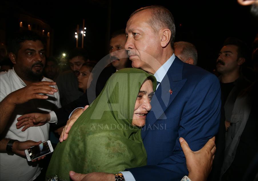 Cumhurbaşkanı Recep Tayyip Erdoğan İstanbul’da