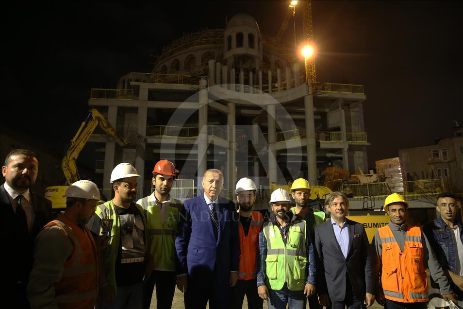 Cumhurbaşkanı Recep Tayyip Erdoğan İstanbul’da