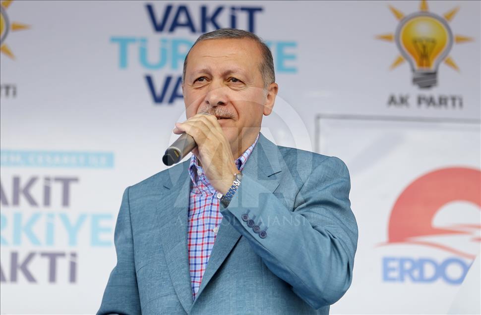Cumhurbaşkanı Recep Tayyip Erdoğan Konya’da