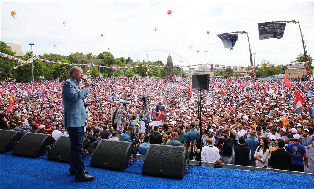 AK Parti'nin Konya mitingi