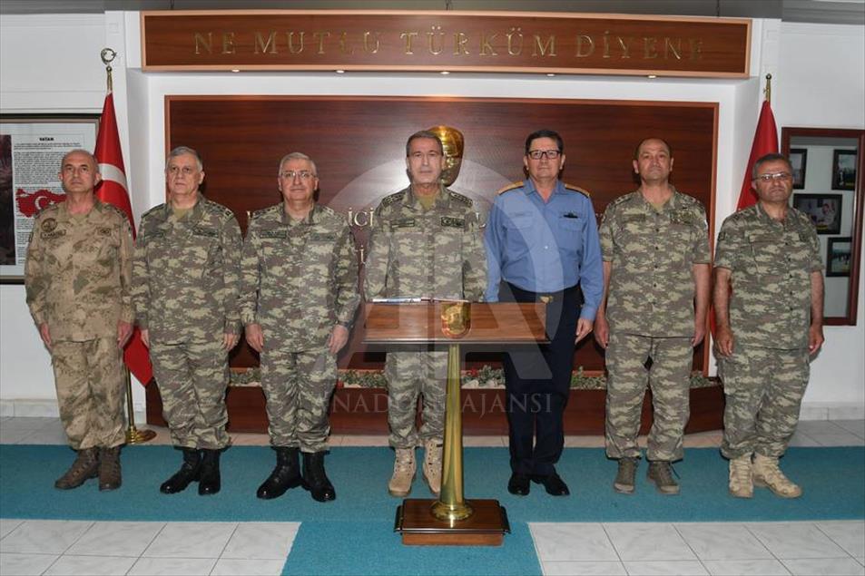Genelkurmay Başkanı Orgeneral Hulusi Akar, Hakkari'de