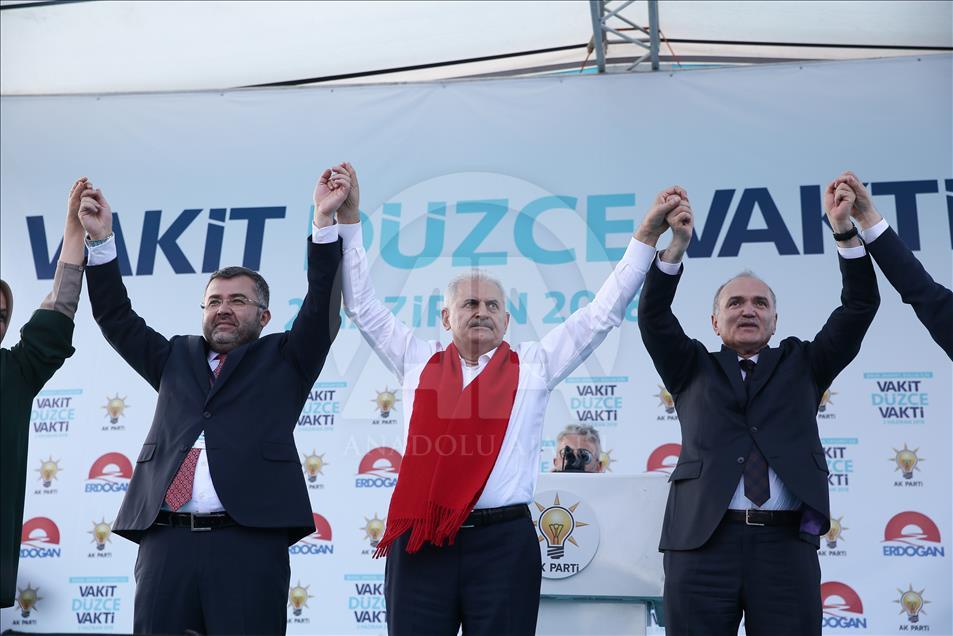 AK Parti'nin Düzce mitingi