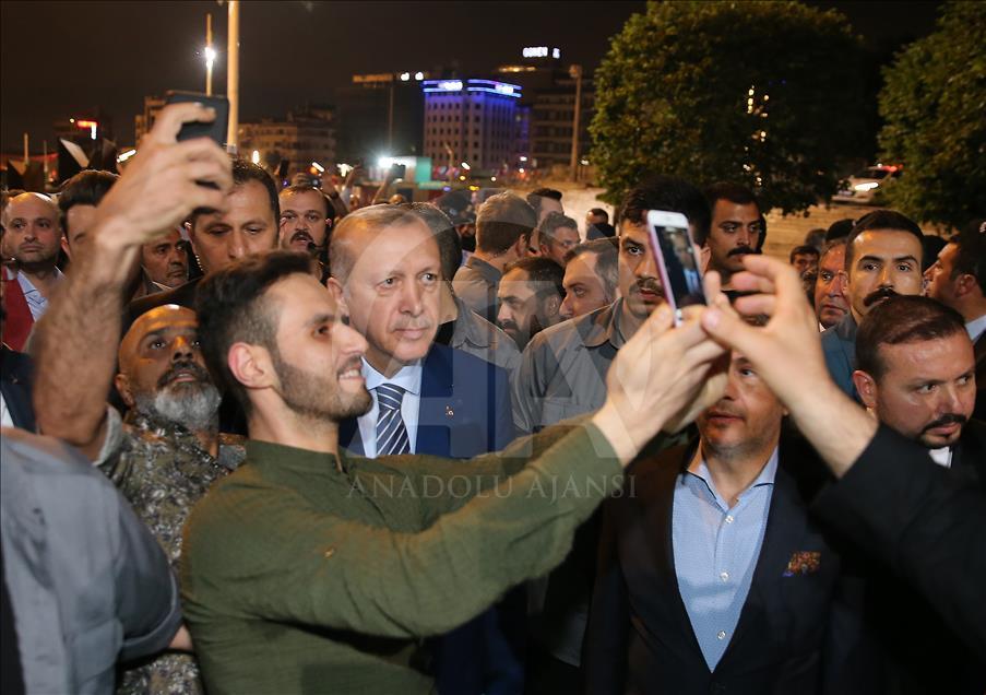 Cumhurbaşkanı Recep Tayyip Erdoğan İstanbul’da