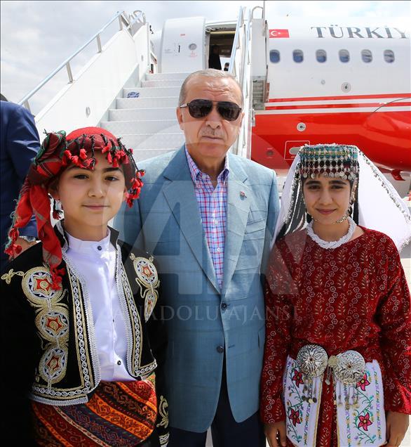Cumhurbaşkanı Recep Tayyip Erdoğan Konya'da