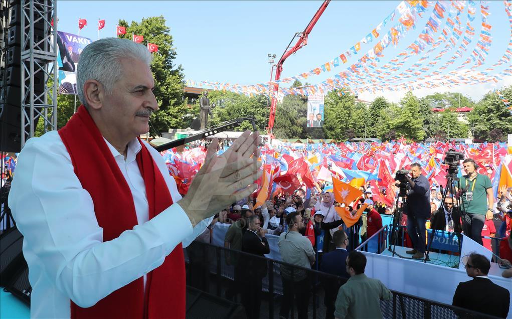 AK Parti'nin Düzce mitingi