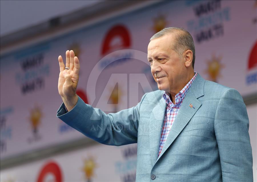 Cumhurbaşkanı Recep Tayyip Erdoğan Konya’da