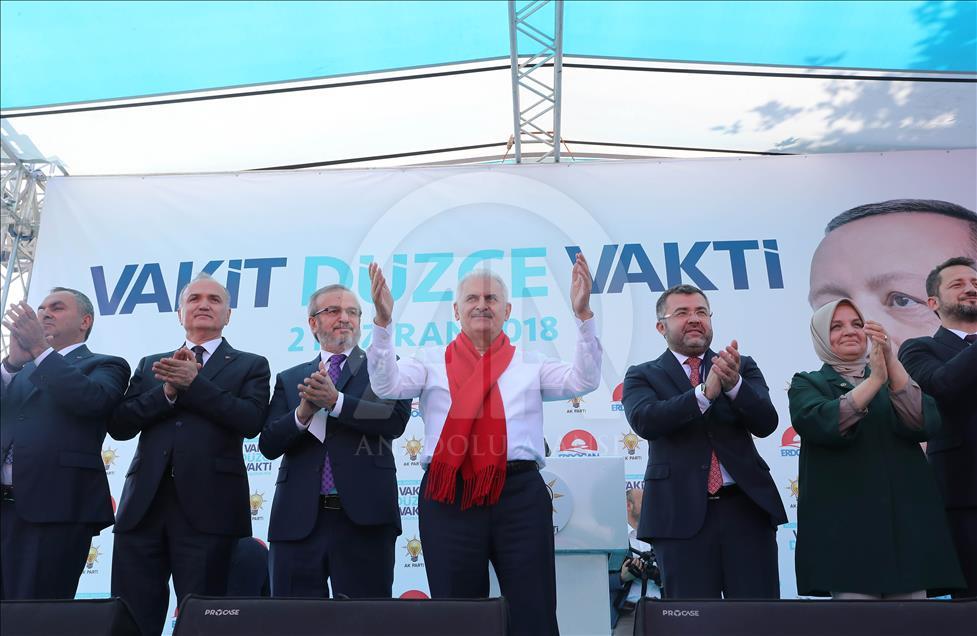 AK Parti'nin Düzce mitingi