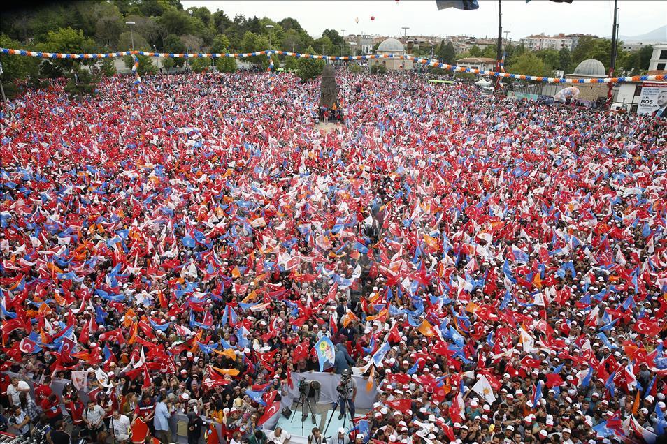 AK Parti'nin Konya mitingi