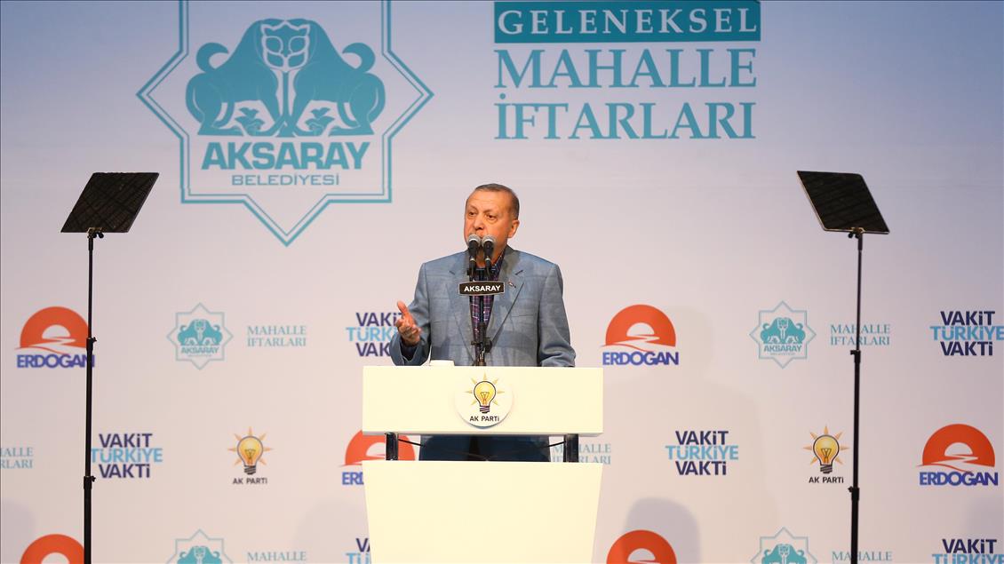 Cumhurbaşkanı Erdoğan Aksaray'da