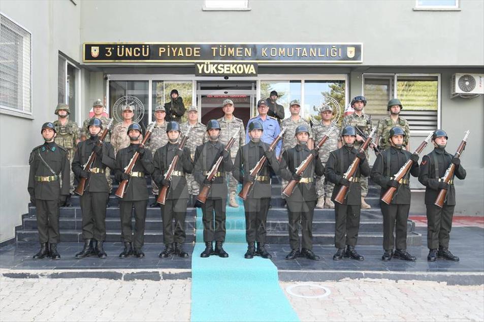 Genelkurmay Başkanı Orgeneral Hulusi Akar, Hakkari'de