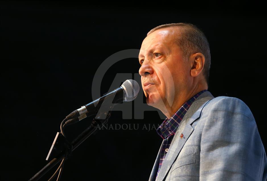 Cumhurbaşkanı Erdoğan Aksaray'da