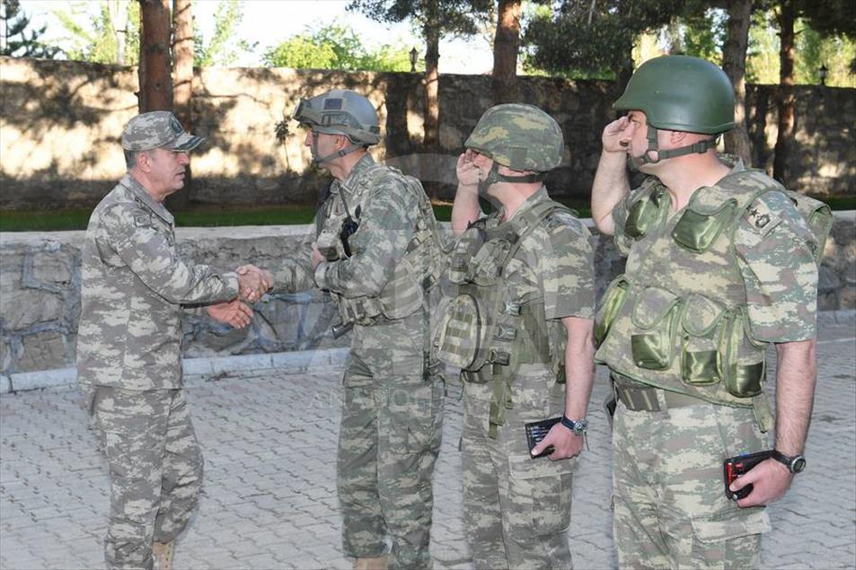 Genelkurmay Başkanı Orgeneral Hulusi Akar, Hakkari'de