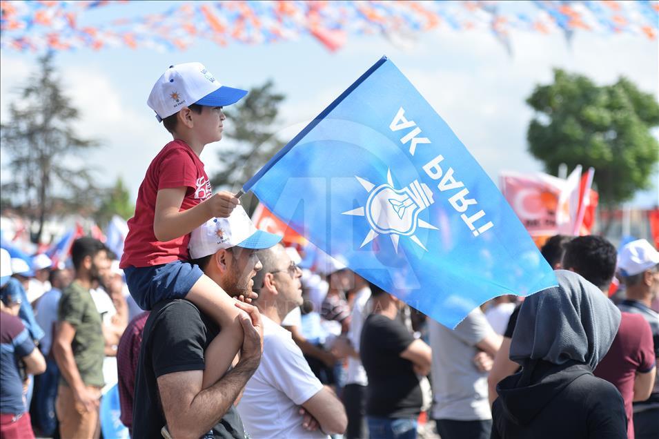 AK Parti'nin Düzce mitingi