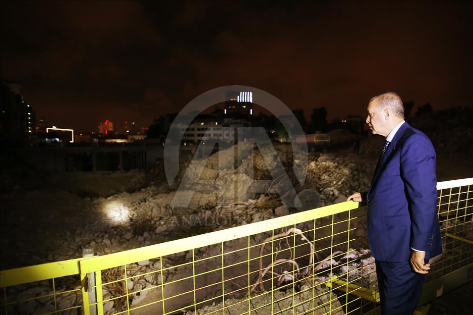 Cumhurbaşkanı Recep Tayyip Erdoğan İstanbul’da