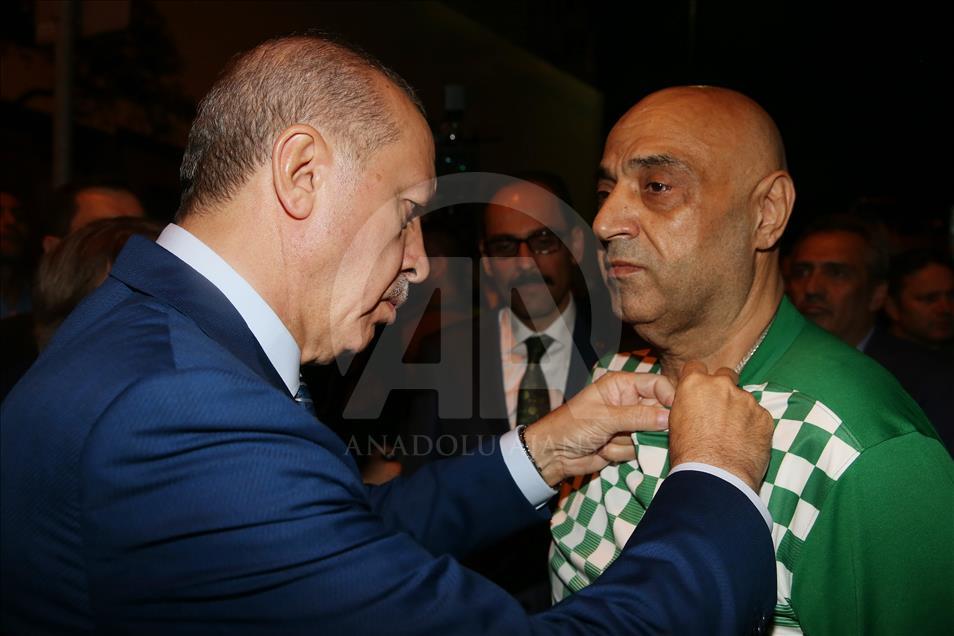 Cumhurbaşkanı Recep Tayyip Erdoğan İstanbul’da