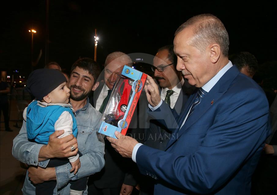 Cumhurbaşkanı Recep Tayyip Erdoğan İstanbul’da