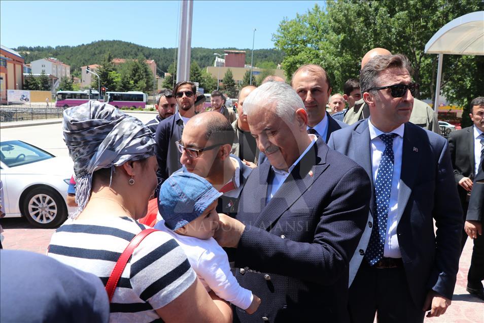 Başbakan Binali Yıldırım Kastamonu'da