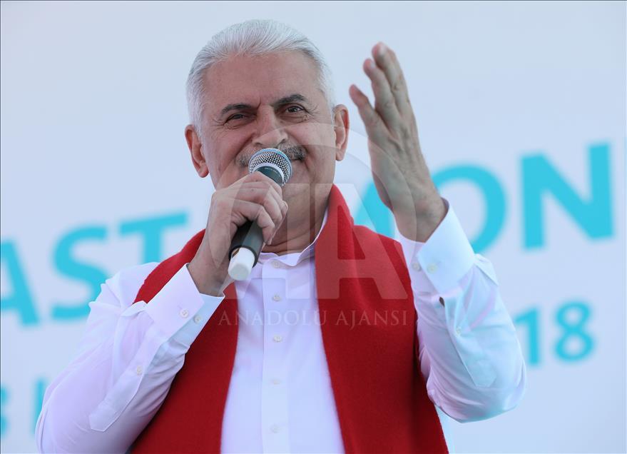 Başbakan Binali Yıldırım Kastamonu'da