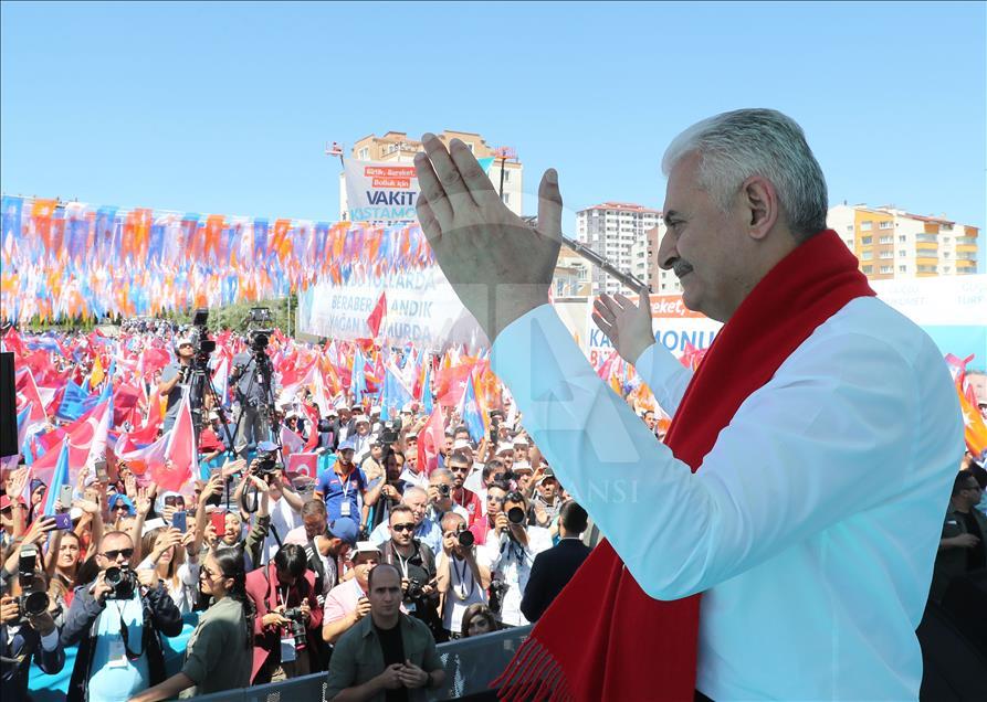 Başbakan Binali Yıldırım Kastamonu'da